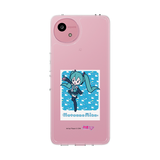 Slim Protection Case［ HATSUNE MIKU - Glitch Sky - Blue ］