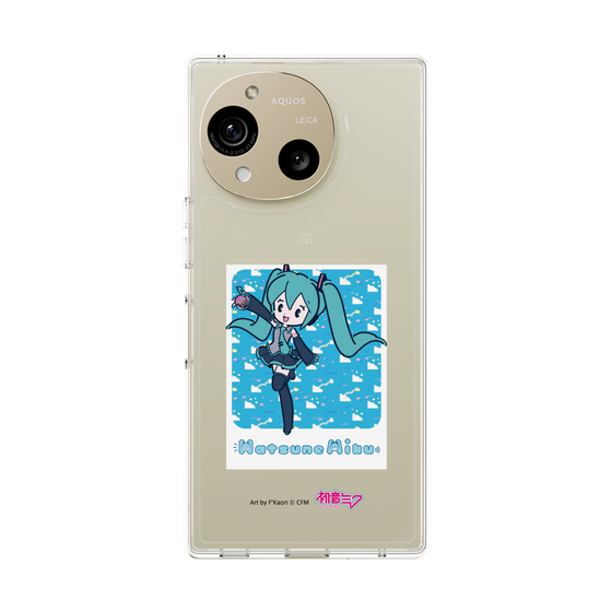 Slim Protection Case［ HATSUNE MIKU - Glitch Sky - Blue ］
