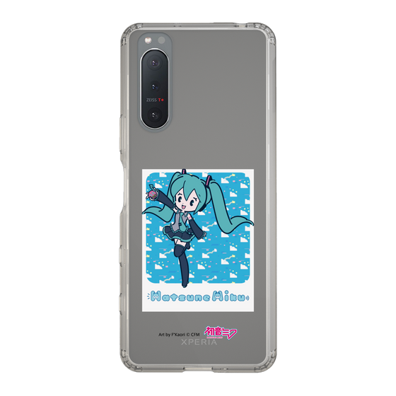 Slim Protection Case［ HATSUNE MIKU - Glitch Sky - Blue ］