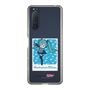 Slim Protection Case［ HATSUNE MIKU - Glitch Sky - Blue ］