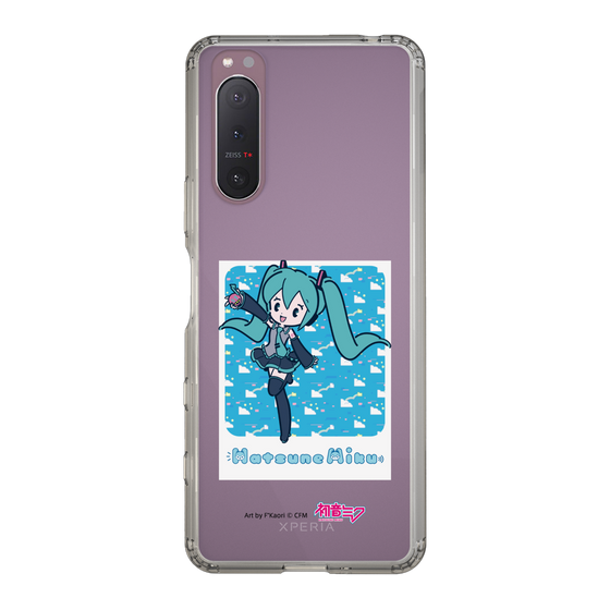 Slim Protection Case［ HATSUNE MIKU - Glitch Sky - Blue ］