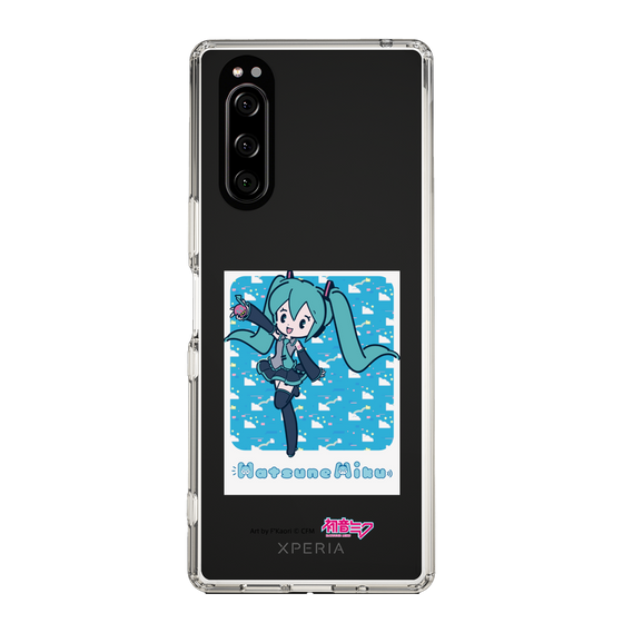 Slim Protection Case［ HATSUNE MIKU - Glitch Sky - Blue ］