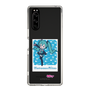Slim Protection Case［ HATSUNE MIKU - Glitch Sky - Blue ］