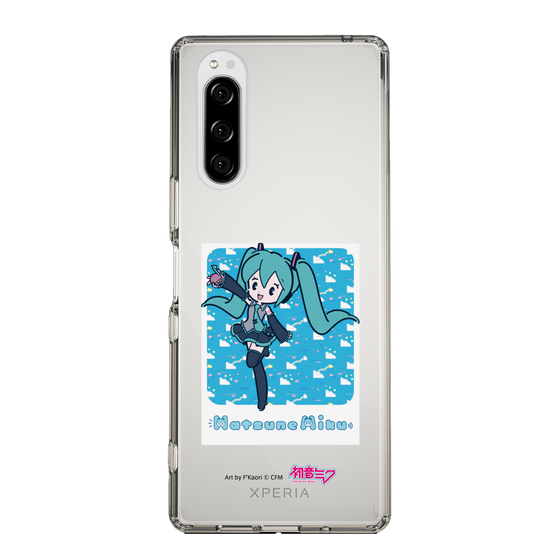 Slim Protection Case［ HATSUNE MIKU - Glitch Sky - Blue ］