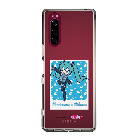 Slim Protection Case［ HATSUNE MIKU - Glitch Sky - Blue ］
