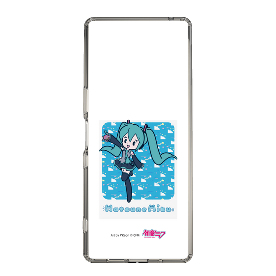 Slim Protection Case［ HATSUNE MIKU - Glitch Sky - Blue ］