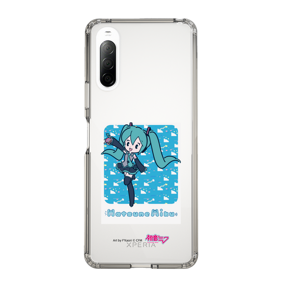 Slim Protection Case［ HATSUNE MIKU - Glitch Sky - Blue ］