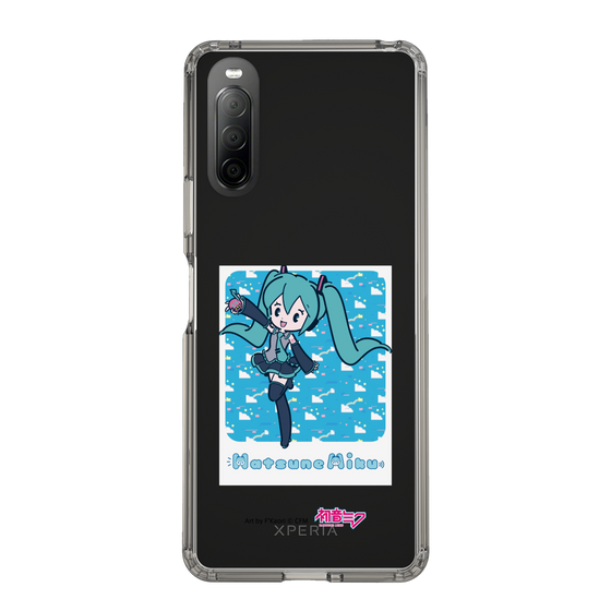 Slim Protection Case［ HATSUNE MIKU - Glitch Sky - Blue ］