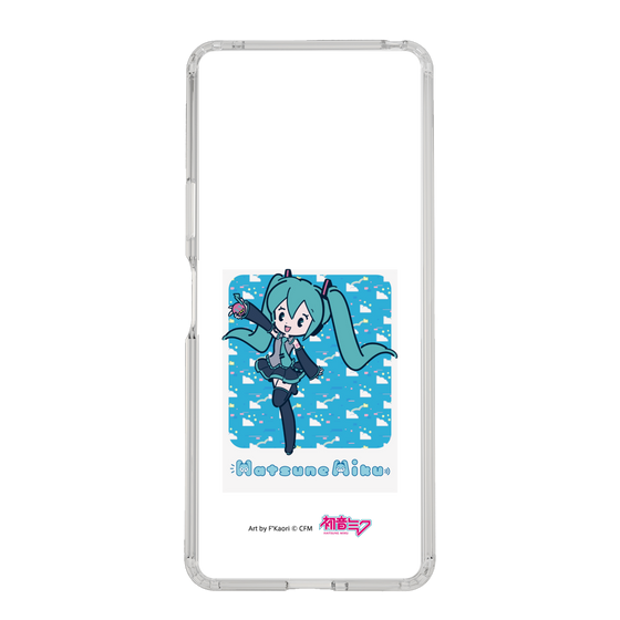 Slim Protection Case［ HATSUNE MIKU - Glitch Sky - Blue ］