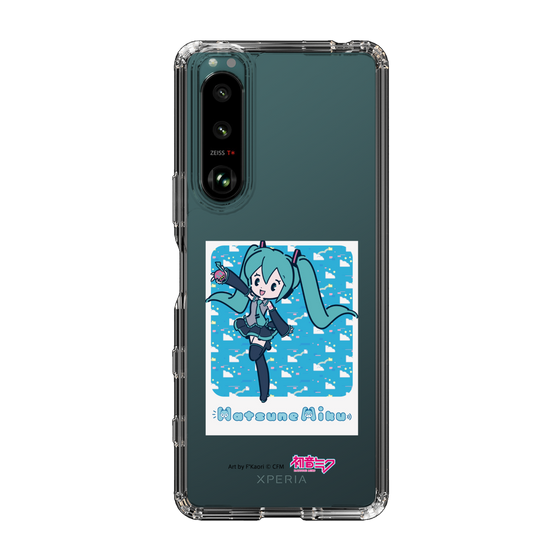 Slim Protection Case［ HATSUNE MIKU - Glitch Sky - Blue ］