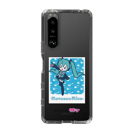 Slim Protection Case［ HATSUNE MIKU - Glitch Sky - Blue ］