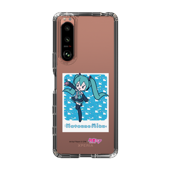 Slim Protection Case［ HATSUNE MIKU - Glitch Sky - Blue ］