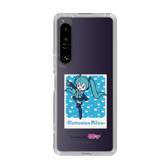 Slim Protection Case［ HATSUNE MIKU - Glitch Sky - Blue ］
