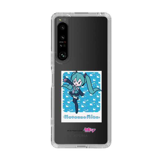 Slim Protection Case［ HATSUNE MIKU - Glitch Sky - Blue ］