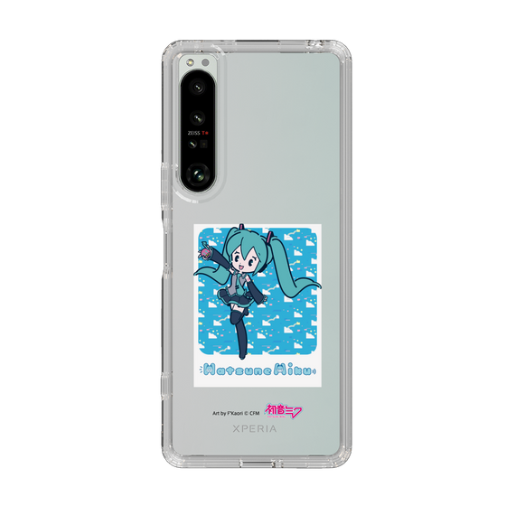 Slim Protection Case［ HATSUNE MIKU - Glitch Sky - Blue ］