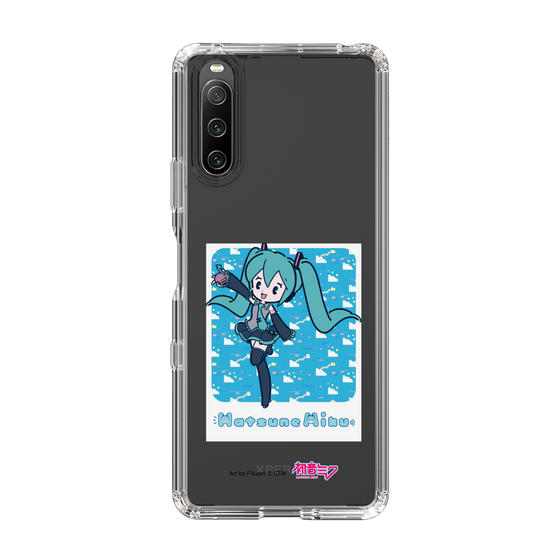 Slim Protection Case［ HATSUNE MIKU - Glitch Sky - Blue ］