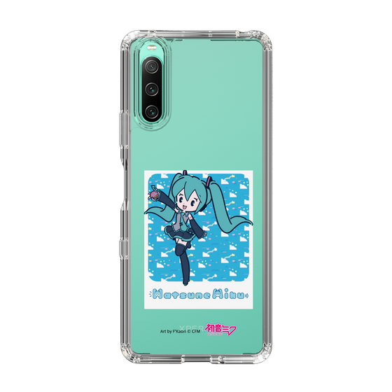 Slim Protection Case［ HATSUNE MIKU - Glitch Sky - Blue ］