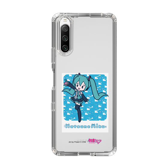 Slim Protection Case［ HATSUNE MIKU - Glitch Sky - Blue ］