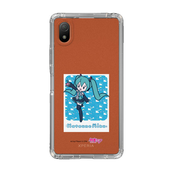 Slim Protection Case［ HATSUNE MIKU - Glitch Sky - Blue ］