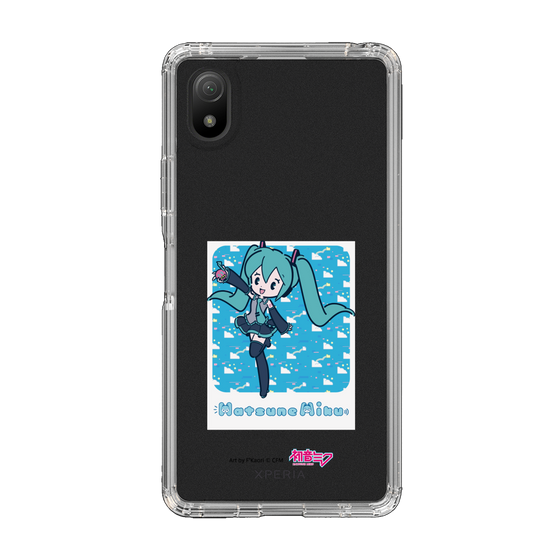 Slim Protection Case［ HATSUNE MIKU - Glitch Sky - Blue ］