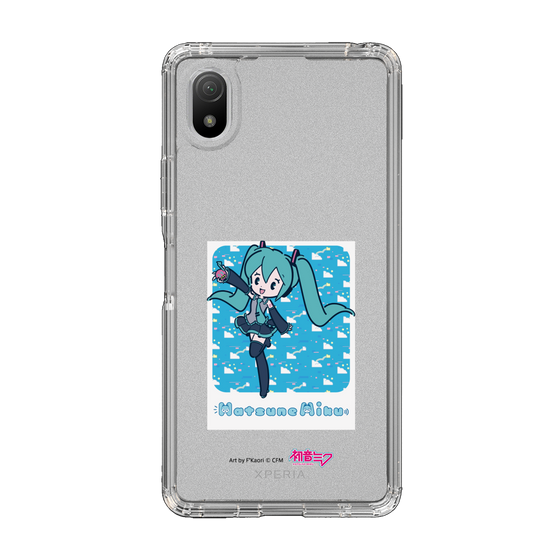 Slim Protection Case［ HATSUNE MIKU - Glitch Sky - Blue ］