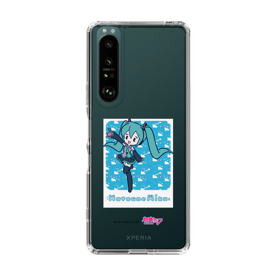 Slim Protection Case［ HATSUNE MIKU - Glitch Sky - Blue ］