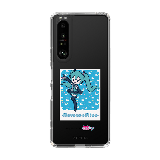 Slim Protection Case［ HATSUNE MIKU - Glitch Sky - Blue ］