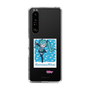 Slim Protection Case［ HATSUNE MIKU - Glitch Sky - Blue ］