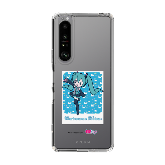 Slim Protection Case［ HATSUNE MIKU - Glitch Sky - Blue ］