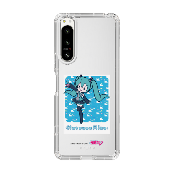Slim Protection Case［ HATSUNE MIKU - Glitch Sky - Blue ］
