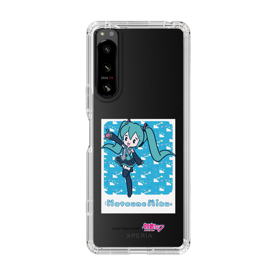 Slim Protection Case［ HATSUNE MIKU - Glitch Sky - Blue ］