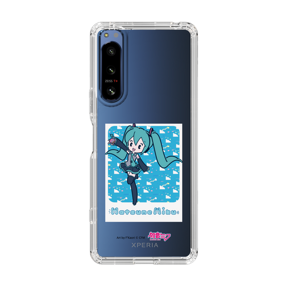 Slim Protection Case［ HATSUNE MIKU - Glitch Sky - Blue ］