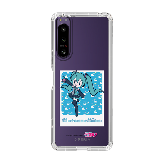 Slim Protection Case［ HATSUNE MIKU - Glitch Sky - Blue ］