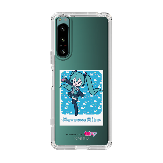 Slim Protection Case［ HATSUNE MIKU - Glitch Sky - Blue ］