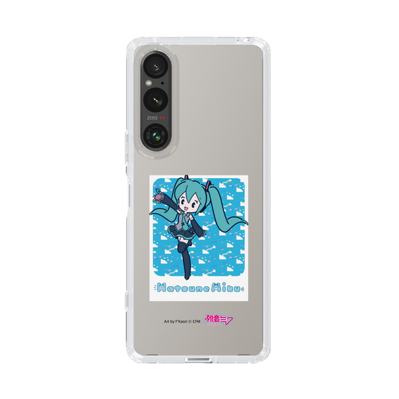 Slim Protection Case［ HATSUNE MIKU - Glitch Sky - Blue ］