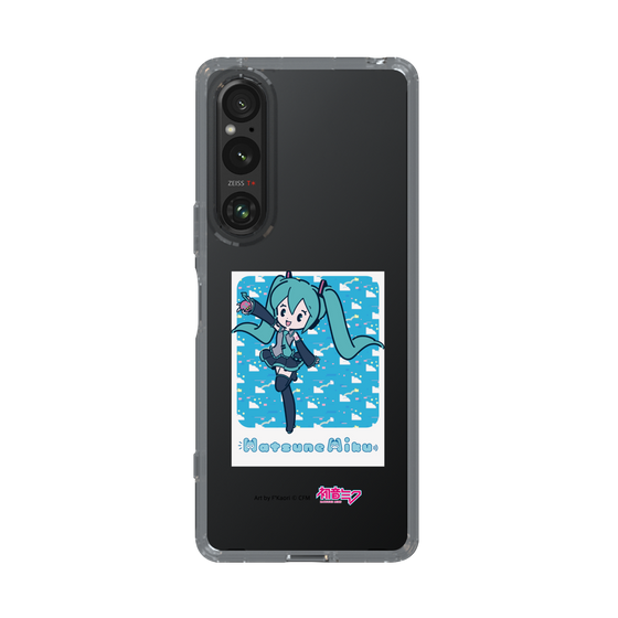 Slim Protection Case［ HATSUNE MIKU - Glitch Sky - Blue ］