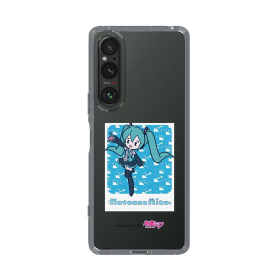 Slim Protection Case［ HATSUNE MIKU - Glitch Sky - Blue ］