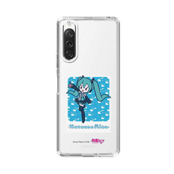 Slim Protection Case［ HATSUNE MIKU - Glitch Sky - Blue ］