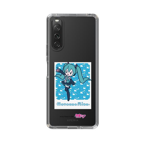 Slim Protection Case［ HATSUNE MIKU - Glitch Sky - Blue ］