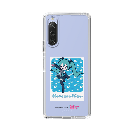 Slim Protection Case［ HATSUNE MIKU - Glitch Sky - Blue ］