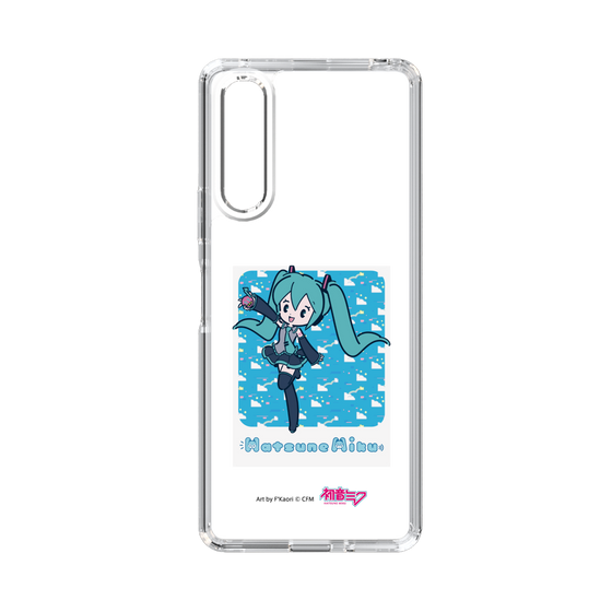 Slim Protection Case［ HATSUNE MIKU - Glitch Sky - Blue ］
