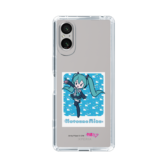 Slim Protection Case［ HATSUNE MIKU - Glitch Sky - Blue ］