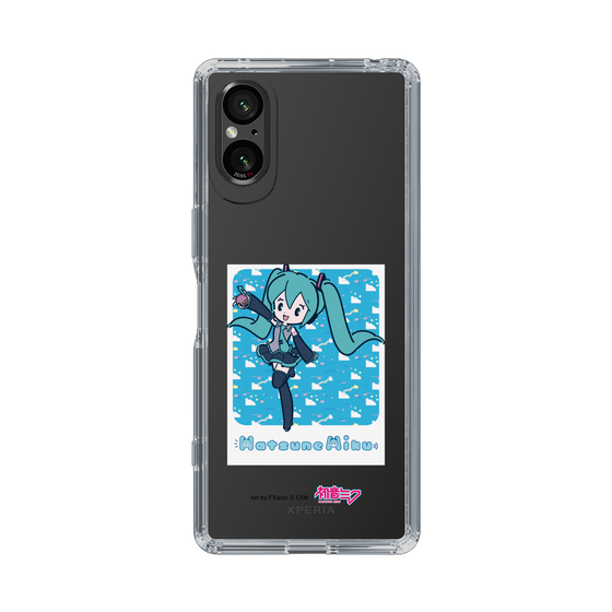 Slim Protection Case［ HATSUNE MIKU - Glitch Sky - Blue ］