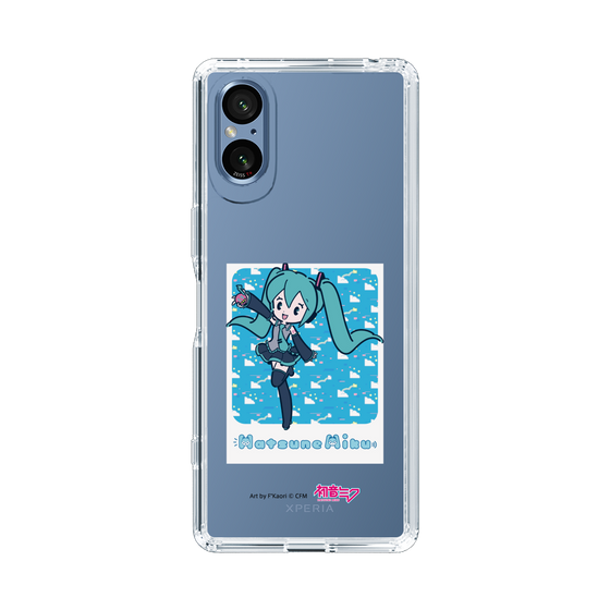 Slim Protection Case［ HATSUNE MIKU - Glitch Sky - Blue ］