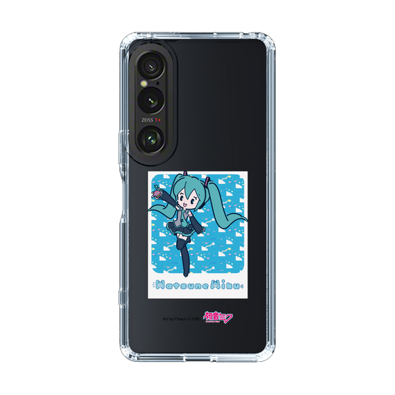 Slim Protection Case［ HATSUNE MIKU - Glitch Sky - Blue ］