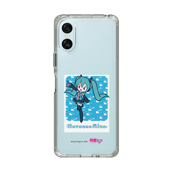 Slim Protection Case［ HATSUNE MIKU - Glitch Sky - Blue ］