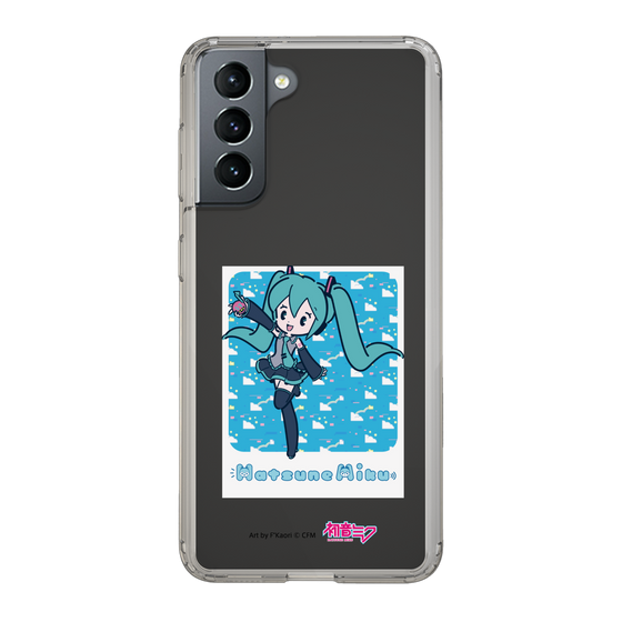 Slim Protection Case［ HATSUNE MIKU - Glitch Sky - Blue ］