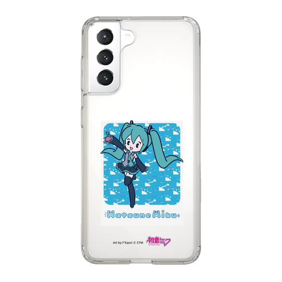 Slim Protection Case［ HATSUNE MIKU - Glitch Sky - Blue ］