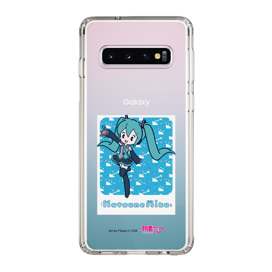 Slim Protection Case［ HATSUNE MIKU - Glitch Sky - Blue ］