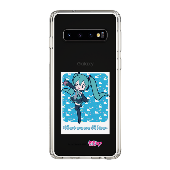 Slim Protection Case［ HATSUNE MIKU - Glitch Sky - Blue ］